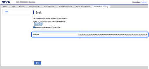 Enabling Epson ES Agent for ECSP
